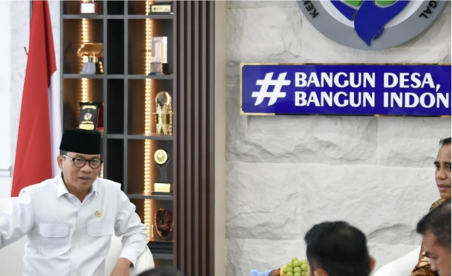 Menteri Desa dan Pembangunan Daerah Tertinggal (Mendes PDT) Yandri Susanto menerima audiensi Gubernur Sulawesi Tengah (Sulteng) Anwar Hafid di Kantor Kemendes, Jakarta, Senin (19/1/2026). ANTARA/HO-Humas Kemendes PDT