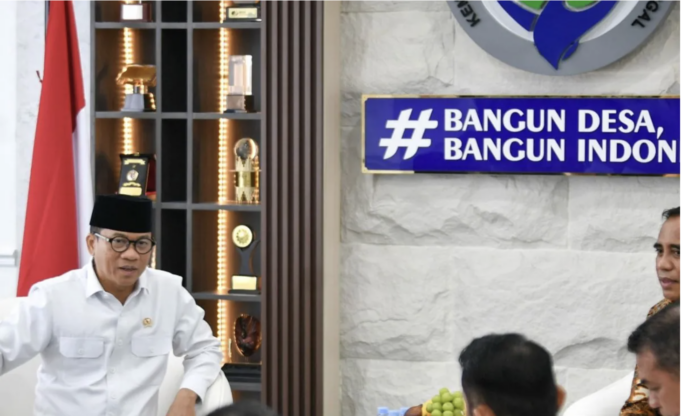 Menteri Desa dan Pembangunan Daerah Tertinggal (Mendes PDT) Yandri Susanto menerima audiensi Gubernur Sulawesi Tengah (Sulteng) Anwar Hafid di Kantor Kemendes, Jakarta, Senin (19/1/2026). ANTARA/HO-Humas Kemendes PDT