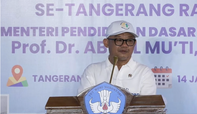 Screenshot 2026-01-27 at 4.26.08 PM Menteri Pendidikan Dasar dan Menengah (Mendikdasmen) Abdul Mu'ti. ANTARA/Hana Kinarina