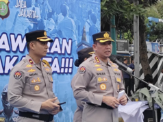 Polda Metro Selidiki Oknum Polisi yang Tangkap Pedagang Es Gabus, Propam Turun Tangan Kabid Humas Polda Metro Jaya Kombes Pol Budi Hermanto memberikan keterangan setelah gelar pasukan Operasi Kepolisian Kewilayahan Pekat Jaya 2026 di Lapangan Presisi Ditlantas Polda Metro Jaya, Jakarta, Rabu (28/1/2026). ANTARA/Ilham Kausar.
