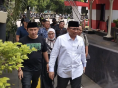 Kasus Kuota Haji, Yaqut Bersaksi untuk Mantan Stafsus Menag di KPK Tersangka kasus kuota haji mantan Menteri Agama (Menag) Yaqut Cholil Qoumas tiba di Gedung KPK, Jakarta, Jumat (30/1/2026). (ANTARA/Muhammad Rizki)