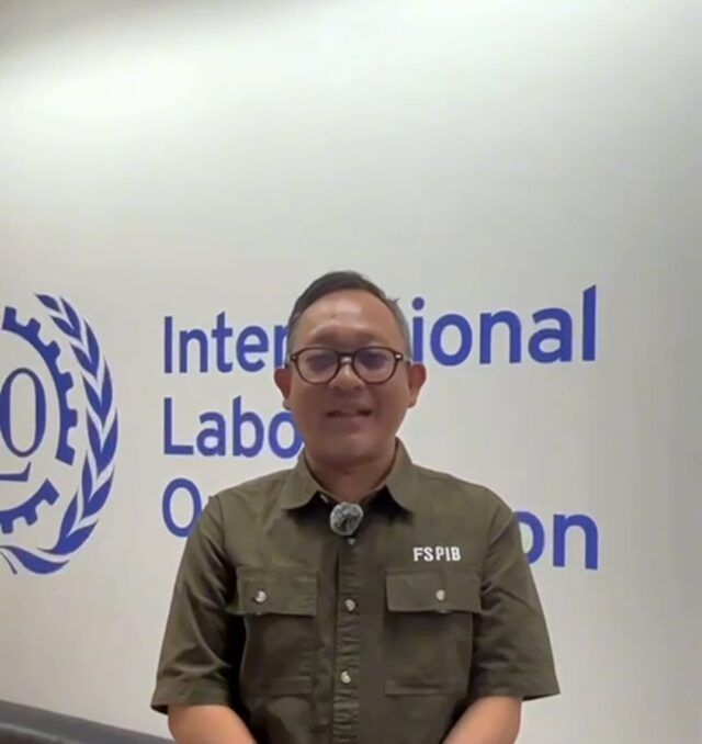 Sekretaris Jenderal DPP Konfederasi Serikat Pekerja Nusantara, Giofedi