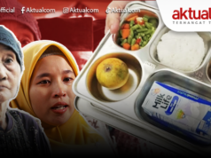 Wakil Ketua Komisi IX Tolak Perluasan MBG ke Lansia dan Guru Siswa mengembalikan ompreng makanan program Makan Bergizi Gratis (MBG) di SMP Negeri 13 Depok, Jawa Barat, Senin (6/10/2025). ANTARA FOTO/Galih Pradipta/YU