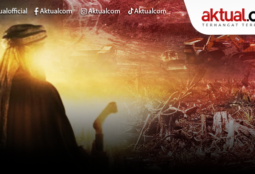 SOROTAN: Rasulullah, Lingkungan, dan Krisis Ekologi Indonesia Petugas mengoperasikan eskavator untuk membersihkan jalan akses antardesa dari batang-batang kayu gelondongan pascabanjir bandang di Desa Tanjung Karang, Karang Baru, Kabupaten Aceh Tamiang, Aceh, Minggu (7/12/2025). Akses penghubung Desa Tanjung Karang dan Desa Menang Gini yang sempat tertutup tumpukan kayu gelondongan akhirnya bisa terbuka usai pemerintah mengerahkan alat berat untuk pembersihan sehingga mobilitas masyarakat, termasuk distribusi bantuan menjadi bisa dilakukan. ANTARA FOTO/Erlangga Bregas Prakoso/app/nz