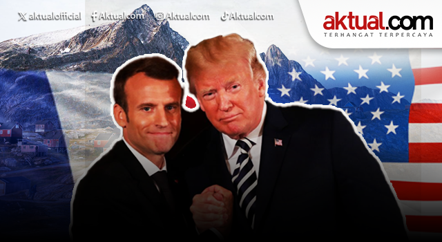Arsip foto - Pertemuan Presiden Amerika Serikat Donald Trump dan Presiden Prancis Emmanuel Macron. ANTARA/Anadolu/py.