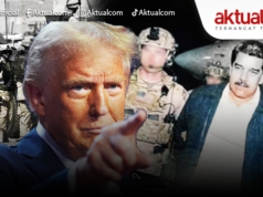 Indonesia Peringatkan Serangan AS ke Venezuela Berisiko Jadi Preseden Berbahaya Dunia Internasional Seseorang berdemonstrasi di dekat Istana Miraflores di Caracas, ibu kota Venezuela, pada 3 Januari 2026. Militer AS melancarkan serangkaian serangan terhadap Venezuela pada Sabtu pagi, dan dilaporkan menangkap Presiden Nicolas Maduro dan menerbangkannya keluar negeri. ANTARA/Str/Xinhua/pri.