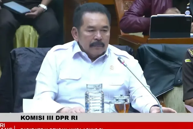 Tangkapan layar - Jaksa Agung ST Burhanuddin berbicara dalam rapat kerja dengan Komisi III DPR RI di Gedung Parlemen Senayan, Jakarta, Selasa (20/1/2026) (ANTARA/HO-YouTube DPR RI)