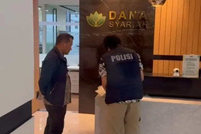 Arsip foto - Dittipideksus Bareskrim Polri menggeledah kantor PT Dana Syariah Indonesia di kawasan Jakarta Selatan pada Jumat (23/1/2026). (ANTARA/HO-Dittipideksus Bareskrim Polri)
