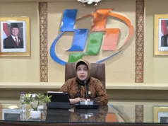 BPS Catat Ekonomi Indonesia Tumbuh 5,11 Persen Sepanjang 2025, PDB Tembus Rp23.821 Triliun Kepala Badan Pusat Statistik (BPS) Amalia Adininggar Widyasanti menyampaikan paparan dalam konferensi pers di Jakarta, Kamis (5/2/2026). ANTARA/Bayu Saputra