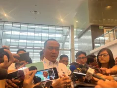 MUI Minta RI Mundur dari Board of Peace, Istana Siap Buka Dialog Menteri Sekretaris Negara Prasetyo Hadi menyampaikan keterangan di sela agenda Rapat Koordinasi Nasional Pemerintah Pusat dan Daerah 2026 di Sentul, Bogor, Jawa Barat, Senin (2/2/2026). ANTARA/Fathur Rochman.