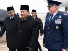 Prabowo Tiba di Washington DC, Fokus Bahas Perjanjian Dagang dan Kerja Sama Ekonomi Strategis Presiden Prabowo Subianto tiba di Pangkalan Militer Andrews, Washington DC, Amerika Serikat, Selasa (17/2/2026) waktu setempat. (ANTARA/HO-Sekretariat Presiden)