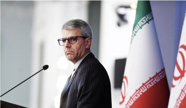 Juru Bicara Kementerian Luar Negeri Iran Esmaeil Baghaei. ANTARA/Xinhua/Shadati/aa.