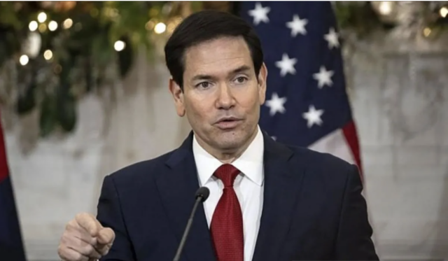 Menteri Luar Negeri Amerika Serikat Marco Rubio. ANTARA/Anadolu Ajansi/pri.