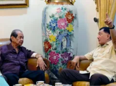 Sjafrie Temui Laksamana (Purn) Widodo AS, Perkuat Silaturahmi dan Warisan Kepemimpinan TNI