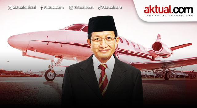 Menag Nasaruddin Umar Tersangkut Dugaan Gratifikasi Private Jet