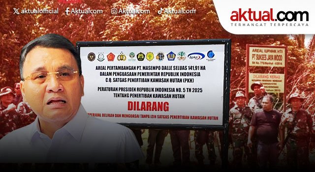 Satgas PKH Kuasai Kembali Lahan PT Sukses Jaya Wood