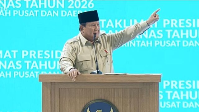 Foto: Presiden Prabowo Subianto (dok. YouTube Setpres)