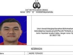 Bareskrim Polri Buru Ko Andre ‘The Doctor’ Pemasok Sabu Jaringan Koko Erwin, Masuk Daftar DPO Surat daftar pencarian orang (DPO) terhadap Ko Andre alias “The Doctor” yang diterbitkan Dittipidnarkoba Bareskrim Polri. (ANTARA/HO-Dittipidnarkoba Bareskrim Polri)