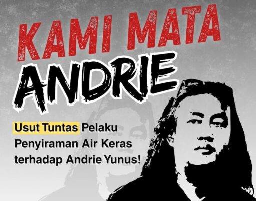 Andrie Yunus Jalani Operasi Terpadu untuk Selamatkan Mata Kanan Usai Diserang Air Keras