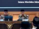 Ketua Umum Majelis Ulama Indonesia (MUI) Anwar Iskandar (kanan) didampingi Ketua MPR Ahmad Muzani (kiri) hadir di agenda Silaturahmi Presiden dengan Para Kiai dan Tokoh Organisasi Kemasyarakatan Islam di Istana Kepresidenan Jakarta, pada Kamis (5/3/2026). (ANTARA/HO-MUI)