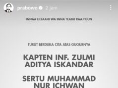 Prabowo Berduka, Tiga Prajurit TNI Gugur dalam Misi PBB di Lebanon