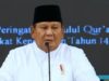 Peringatan Nuzulul Quran, Prabowo Minta Dukungan Berantas Korupsi