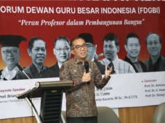 Kemdiktisaintek Terbitkan Aturan Baru Tugas Belajar PNS 2026, Batas Usia Dosen Naik hingga 57 Tahun Menteri Pendidikan Tinggi, Sains, dan Teknologi (Mendiktisaintek), Brian Yuliarto dalam Forum Dewan Guru Besar Indonesia di Universitas Muhammadiyah Yogyakarta, Jumat (13/2/2026). ANTARA/HO-Kemdiktisaintek