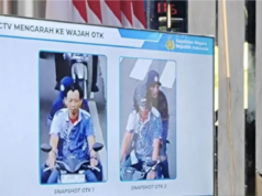 Koalisi Sipil Desak Kasus Penyiraman Air Keras Aktivis HAM Diadili di Peradilan Umum Foto dua terduga pelaku penyiraman air keras terhadap Wakil Koordinator Komisi untuk Orang Hilang dan Korban Tindak Kekerasan (KontraS) Andrie Yunus ditampilkan pada konferensi pers di Jakarta, Rabu (18/3/2026). ANTARA/Ilham Kausar/aa.