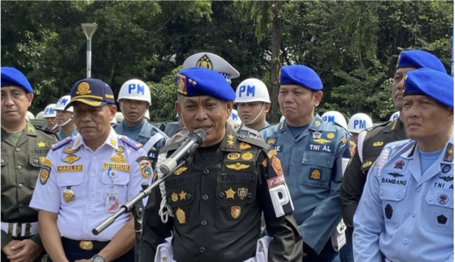 Komandan Pusat Polisi Militer TNI Mayjen TNI Yusri Nuryanto. ANTARA/Fath Putra Mulya/am.
