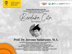 Juwono Sudarsono Wafat, Indonesia Kehilangan Negarawan Pertahanan Juwono Sudarsono meninggal dunia pada Sabtu, 28 Maret 2026, pukul 13.45 WIB. (dok. UI)