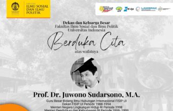 Juwono Sudarsono Wafat, Indonesia Kehilangan Negarawan Pertahanan Juwono Sudarsono meninggal dunia pada Sabtu, 28 Maret 2026, pukul 13.45 WIB. (dok. UI)