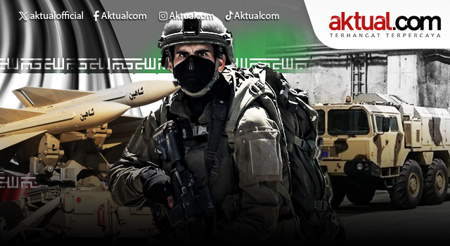 Seorang pejalan kaki berjalan di jalan di Lapangan Enghelab di Teheran, Iran pada 15 Januari 2026. (Xinhua)