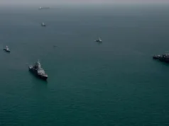 Lalu Lintas Tanker di Selat Hormuz Anjlok 86 Persen, 700 Lebih Kapal Mengantre di Tengah Eskalasi Konflik Ilustrasi Selat Hormuz, Iran. /ANTARA/Anadolu/py.