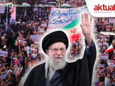 Gelombang Demonstrasi Guncang Iran Usai Kematian Khamenei, Pemerintah Tetapkan 40 Hari Berkabung Nasional Pemimpin Tertinggi Iran Ali Khamenei. ANTARA/Andolu Ajansi/pri.