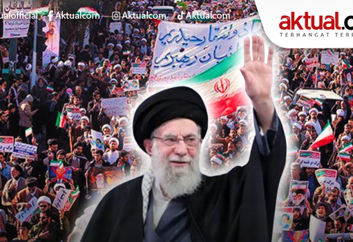 Iran: AS & Israel Bunuh Ulama yang Fatwakan Senjata Nuklir Haram Pemimpin Tertinggi Iran Ali Khamenei. ANTARA/Andolu Ajansi/pri.
