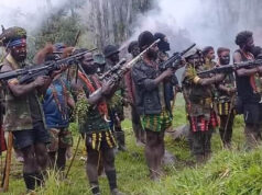 Satgas Damai Cartenz Kuasai Markas KKB di Nabire, Ratusan Amunisi Disita