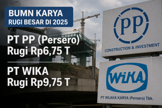 Rugi besar di industri konstruksi