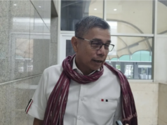 DPR Serahkan Sanksi Kasus Amsal Sitepu ke Kejagung, Apresiasi Respons Cepat Kejari Karo Anggota Komisi III DPR RI Hinca Panjaitan di kompleks parlemen, Jakarta, Senin (6/4/2026). ANTARA/Bagus Ahmad Rizaldi