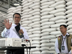 Mentan Pastikan Harga Beras Tetap Stabil, Stok Nasional Tertinggi Sepanjang Sejarah Menteri Pertanian sekaligus Kepala Badan Pangan Nasional Andi Amran Sulaiman didampingi Direktur Utama Perum Bulog Ahmad Rizal Ramdhani dan juga dihadiri sejumlah pengamat pertanian meninjau stok beras di gudang Bulog Karawang, Jawa Barat, Kamis (23/4/2026). ANTARA/Harianto