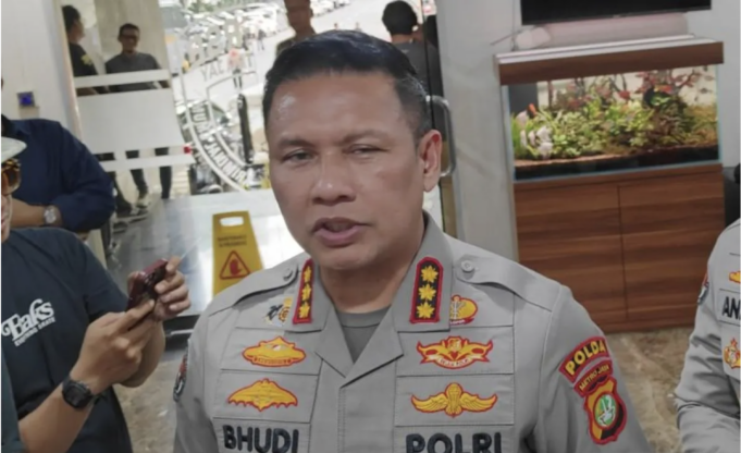 Kabid Humas Polda Metro Jaya Kombes Pol Budi Hermanto di Jakarta, Jumat (17/4/2026). ANTARA/Ilham Kausar.