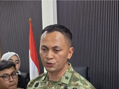 Kemhan Bahas LOI Izin Lintas Udara AS, Purnawirawan TNI Beri Masukan Strategis Kepala Biro Informasi Pertahanan (Karo Infohan) Setjen Kemenhan RI Brigjen TNI Rico Ricardo Sirait saat jumpa pers di Kantor Kementerian Pertahanan, Jakarta Pusat, Jumat (24/4/2026). ANTARA/Walda Marison