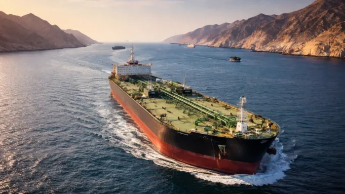 Tanker minyak di Teluk Persia