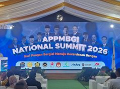APPMBGI Rampungkan Kepengurusan di 38 Provinsi untuk Perkuat Implementasi MBG Ketua Umum APPMBGI, Abdul Rivai Ras saat memberikan sambutan dalam acara APPMBGI Summit 2026/Aktual.com