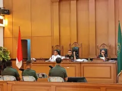 Sidang Ungkap Motif Uang Rp200 Juta di Balik Kasus Penculikan dan Pembunuhan Kacab Bank Sidang pemeriksaan terdakwa kasus dugaan penculikan dan pembunuhan terhadap seorang kepala cabang (kacab) bank berinisial MIP (37) di Pengadilan Militer II-08 Jakarta, Cakung, Jakarta Timur, Selasa (5/5/2026). (ANTARA/Siti Nurhaliza).