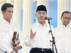 Kompolnas Akan Diperkuat Jadi Lembaga Independen dalam Reformasi Polri Ketua Komisi Percepatan Reformasi Polri Jimly Asshiddiqie dalam jumpa pers reformasi Polri di Istana Merdeka, Jakarta, Selasa (5/5/2026). ANTARA/Maria Cicilia Galuh