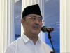 Ketua Komisi Percepatan Reformasi Polri Jimly Asshiddiqie dalam jumpa pers reformasi di Istana Merdeka, Jakarta, Selasa (5/5/2026). (ANTARA/Maria Cicilia Galuh)