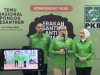 PKB Siapkan Temu Nasional Pesantren Bahas Gerakan Anti Kekerasan Seksual Ketua Panitia Temu Nasional Pondok Pesantren Nihayatul Wafiroh (tengah) bersama Sekretaris Ratna Juwita Sari (kanan) dan Bendahara Rivqy Abdul Halim memberikan keterangan di Kantor DPP Partai Kebangkitan Bangsa, Jakarta, Jumat (15/5/2026). (ANTARA/Rio Feisal)