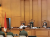 Kasus Pembunuhan Kepala Cabang Bank, Tiga Prajurit TNI Jalani Sidang Tuntutan Hari Ini Sidang pemeriksaan terdakwa kasus dugaan penculikan dan pembunuhan terhadap seorang kepala cabang (kacab) bank berinisial MIP (37) di Pengadilan Militer II-08 Jakarta, Cakung, Jakarta Timur, Selasa (5/5/2026). (ANTARA/Siti Nurhaliza).