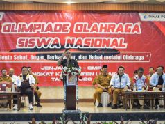 Ratusan Siswa SD SMP di Lebak Ramaikan O2SN 2026, Bupati Hasbi Buka Kegiatan, Momentum Lahirnya Atlet Muda