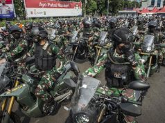 Kodam Jaya Turunkan Prajurit Bantu Polisi Buru Begal di Jakarta Kodam Jaya menurunkan prajurit untuk membantu kepolisian memburu begal yang belakangan marak di Jakarta dan sekitarnya. Ilustrasi (ANTARA FOTO/Aprillio Akbar)